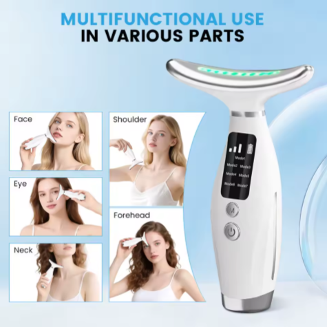 1. Tonificador facial reafirmante (EMS + calor)